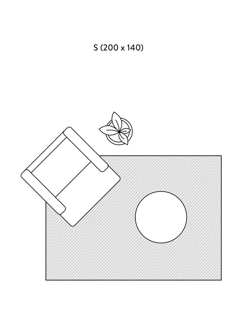 Louis de Poortere Design Teppich Griff im Vintage Style, B 140 x L 200 cm (Größe S) – Bild 5