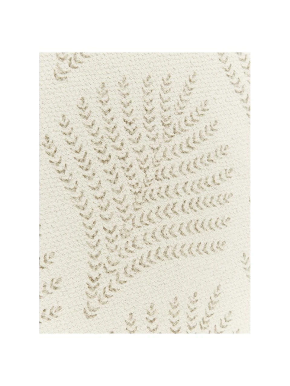 Westwing Collection Flachgewebter Baumwollläufer Klara in Beige/Taupe, B 80 x L 250 cm – Bild 3