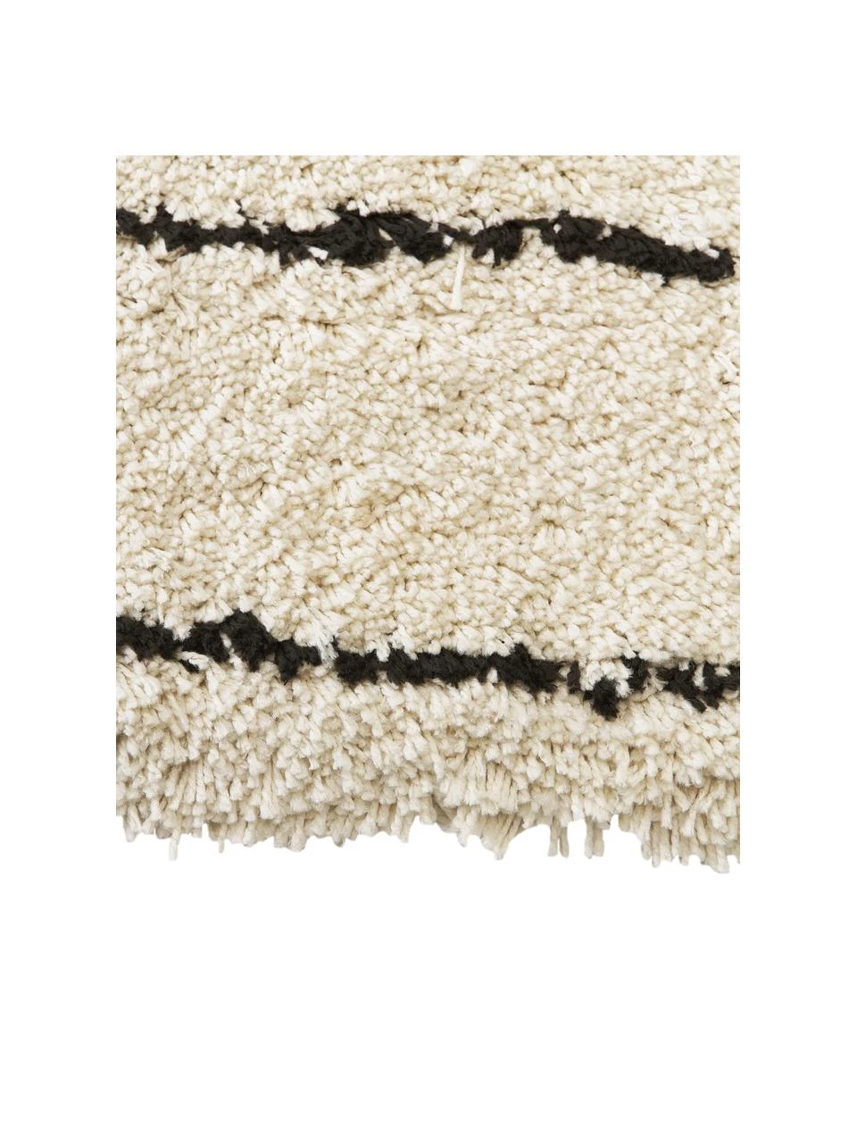 Westwing Collection Flauschiger Hochflor-Läufer Dunya, handgetuftet, B 80 x L 200 cm – Bild 2