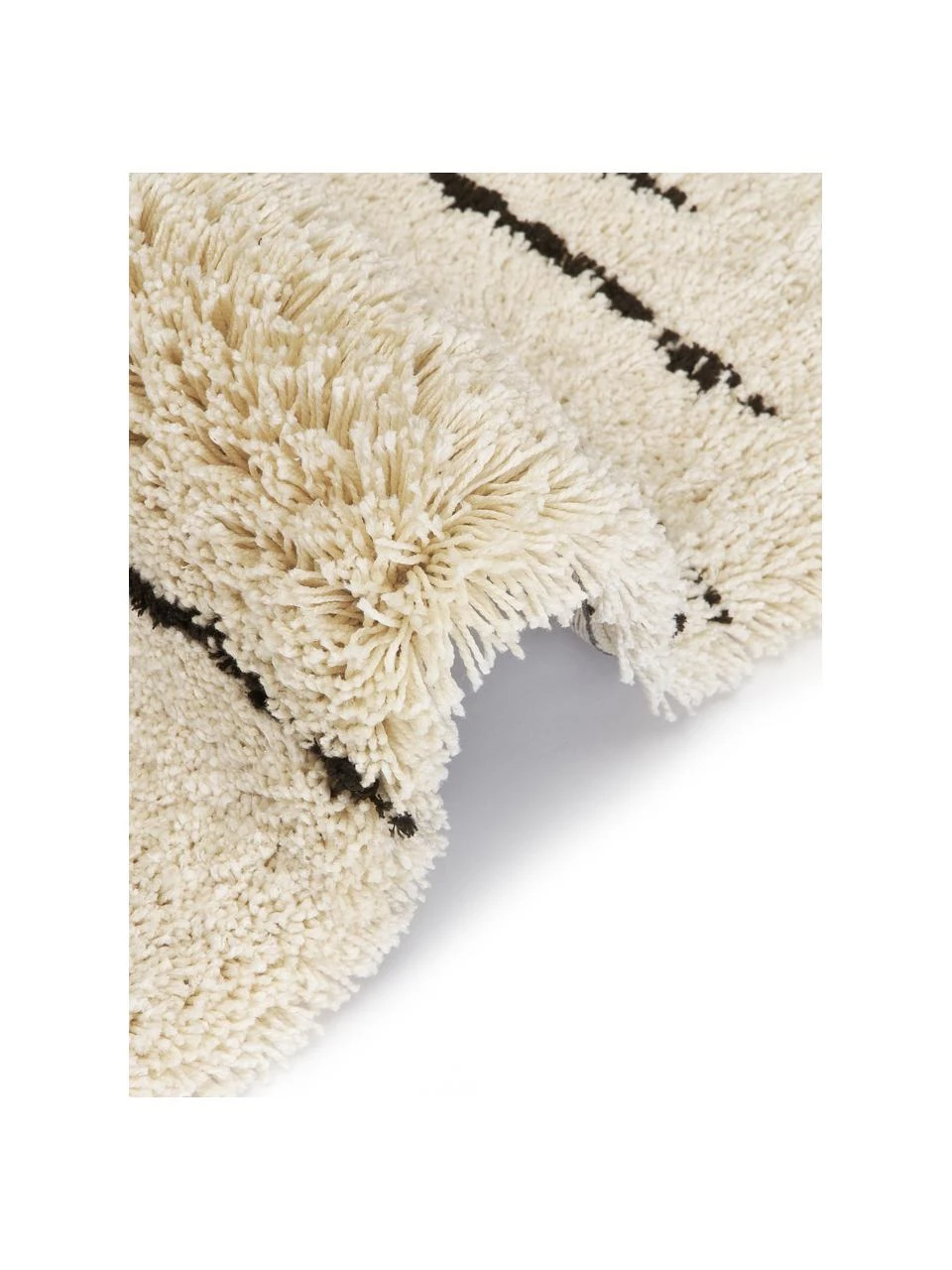 Westwing Collection Flauschiger Hochflor-Läufer Dunya, handgetuftet, B 80 x L 200 cm – Bild 5