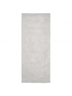 Westwing Collection Flauschiger Hochflor-Läufer Leighton in Hellgrau-Beige, B 80 x L 200 cmNur noch wenige verfügbar