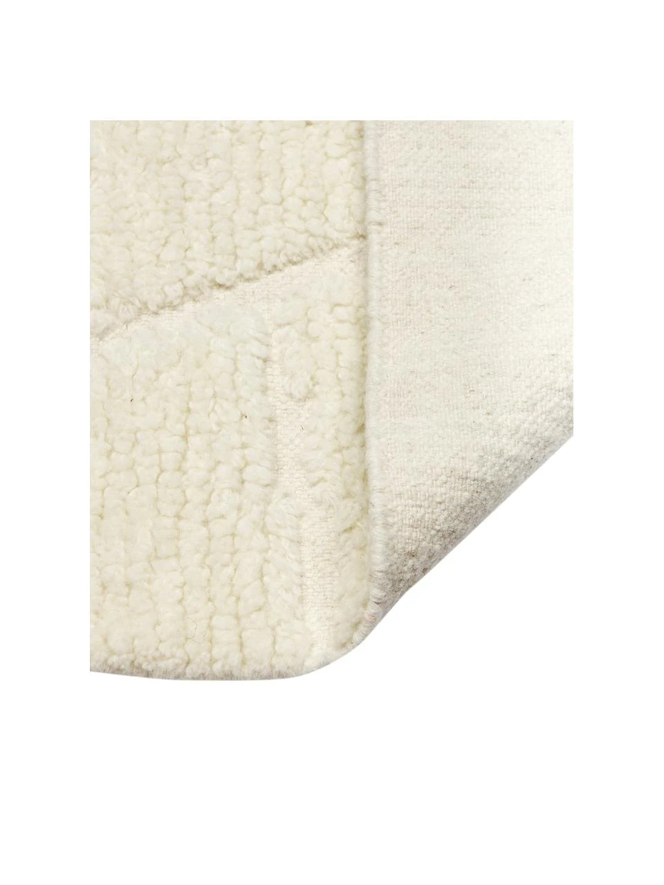 Westwing Collection Flauschiger Hochflor-Teppich Bayu mit Fransen, handgetuftet, B 80 x L 150 cm (Größe XS) – Bild 5