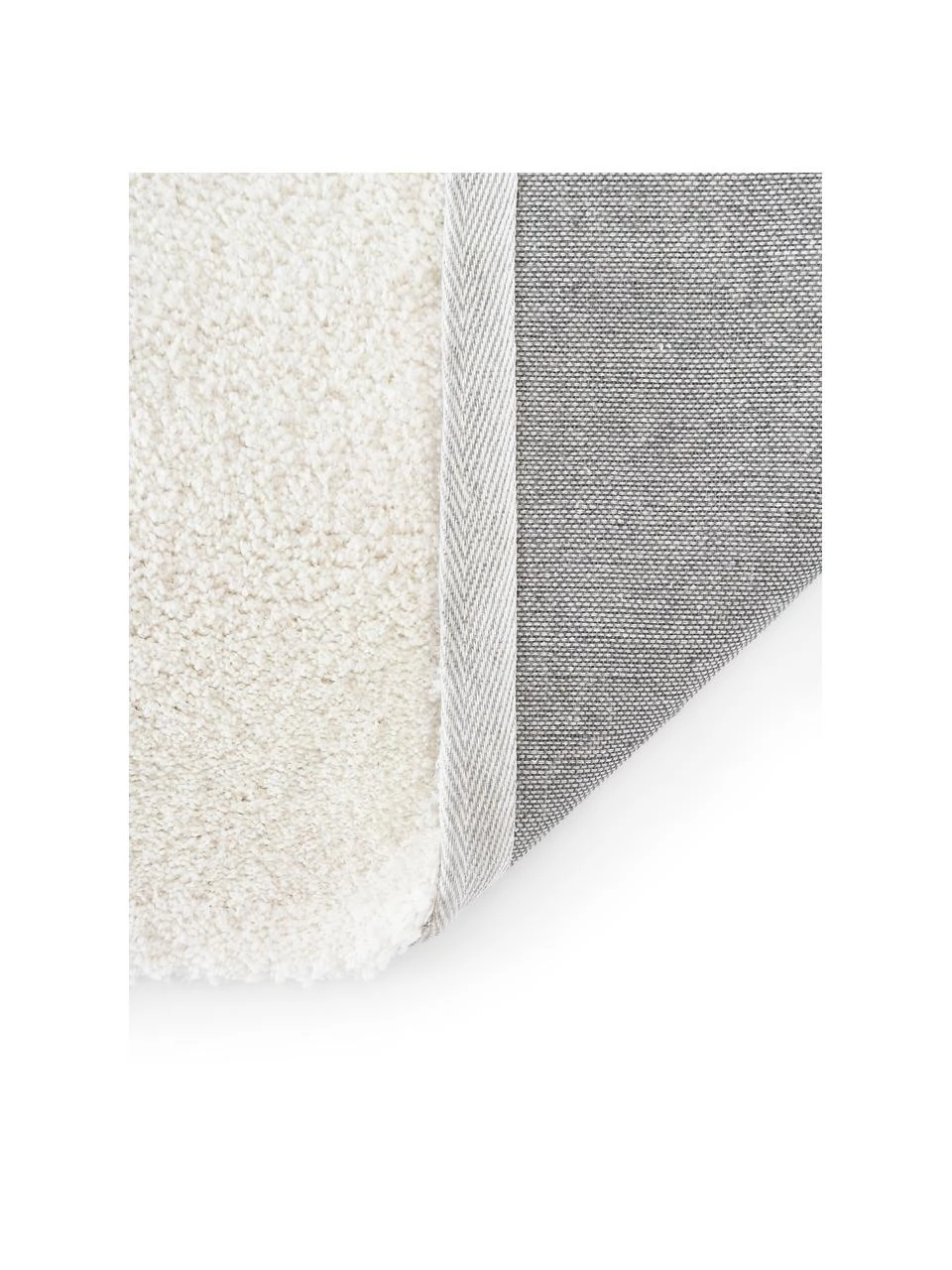 Westwing Collection Flauschiger Hochflor-Teppich Jade mit erhabener Hoch-Tief-Struktur, B 80 x L 150 cm (Größe XS) – Bild 4