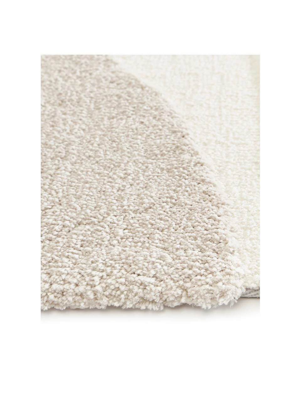 Westwing Collection Flauschiger Hochflor-Teppich Jade mit erhabener Hoch-Tief-Struktur, B 80 x L 150 cm (Größe XS) – Bild 4