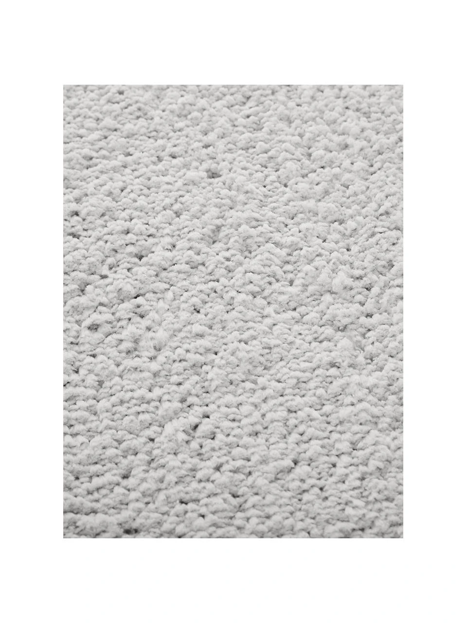 Westwing Collection Flauschiger Hochflor-Teppich Leighton in Hellgrau-Beige, B 60 x L 110 cm (Größe XXS) – Bild 5