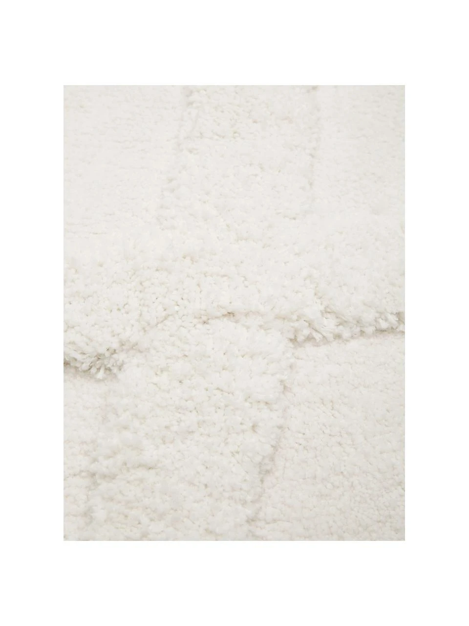 Westwing Collection Flauschiger Hochflorläufer Magda mit erhabener Hoch-Tief-Struktur, B 80 x L 250 cm – Bild 3