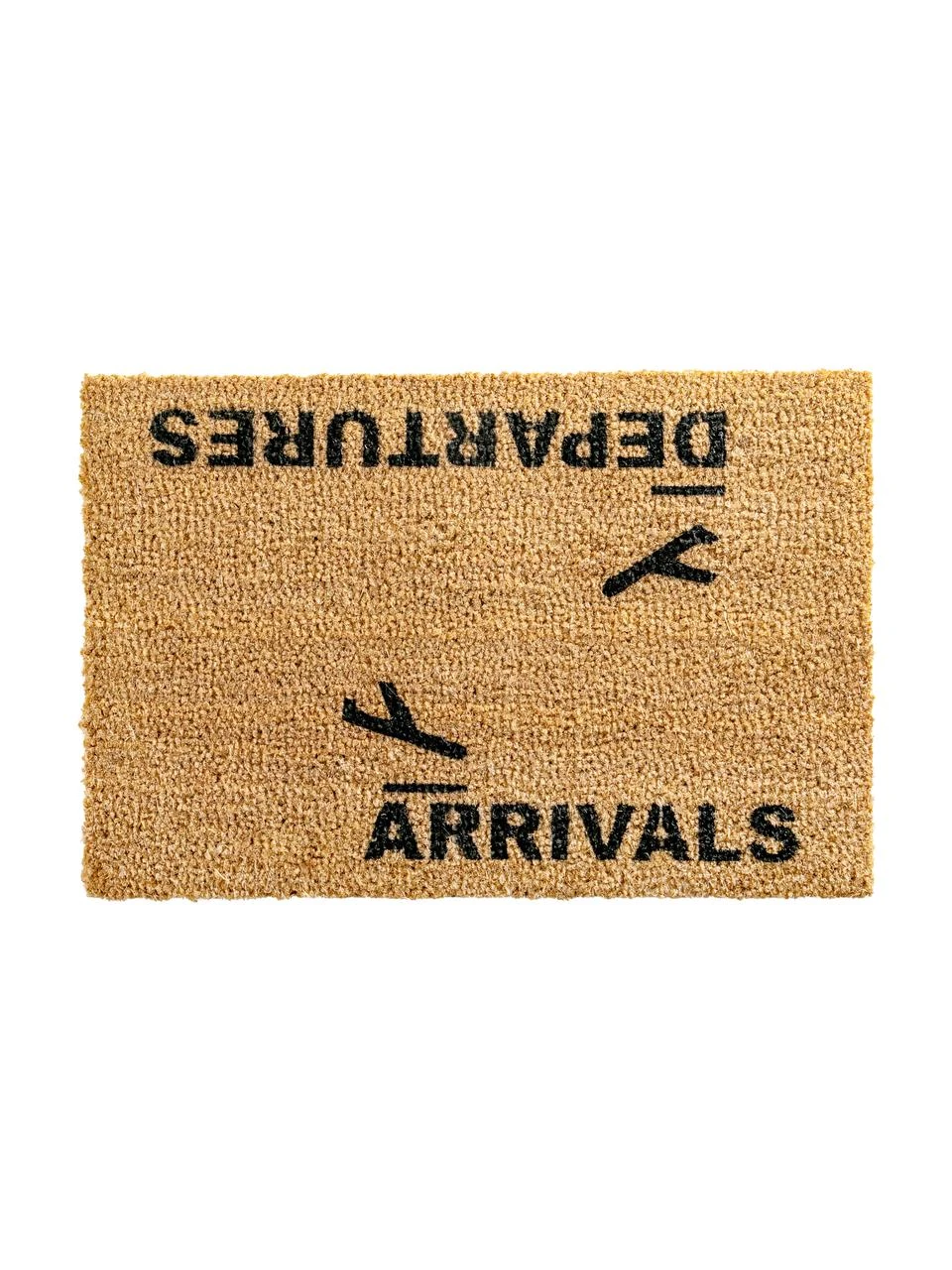Fußmatte Arrivals and Departures, B 40 x L 60 cm