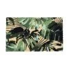 GiftCompany Fußmatte Green Leaves, B 45 x L 75 cm