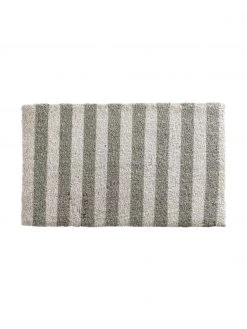 Fußmatte Grey Stripes, B 45 x L 75 cm