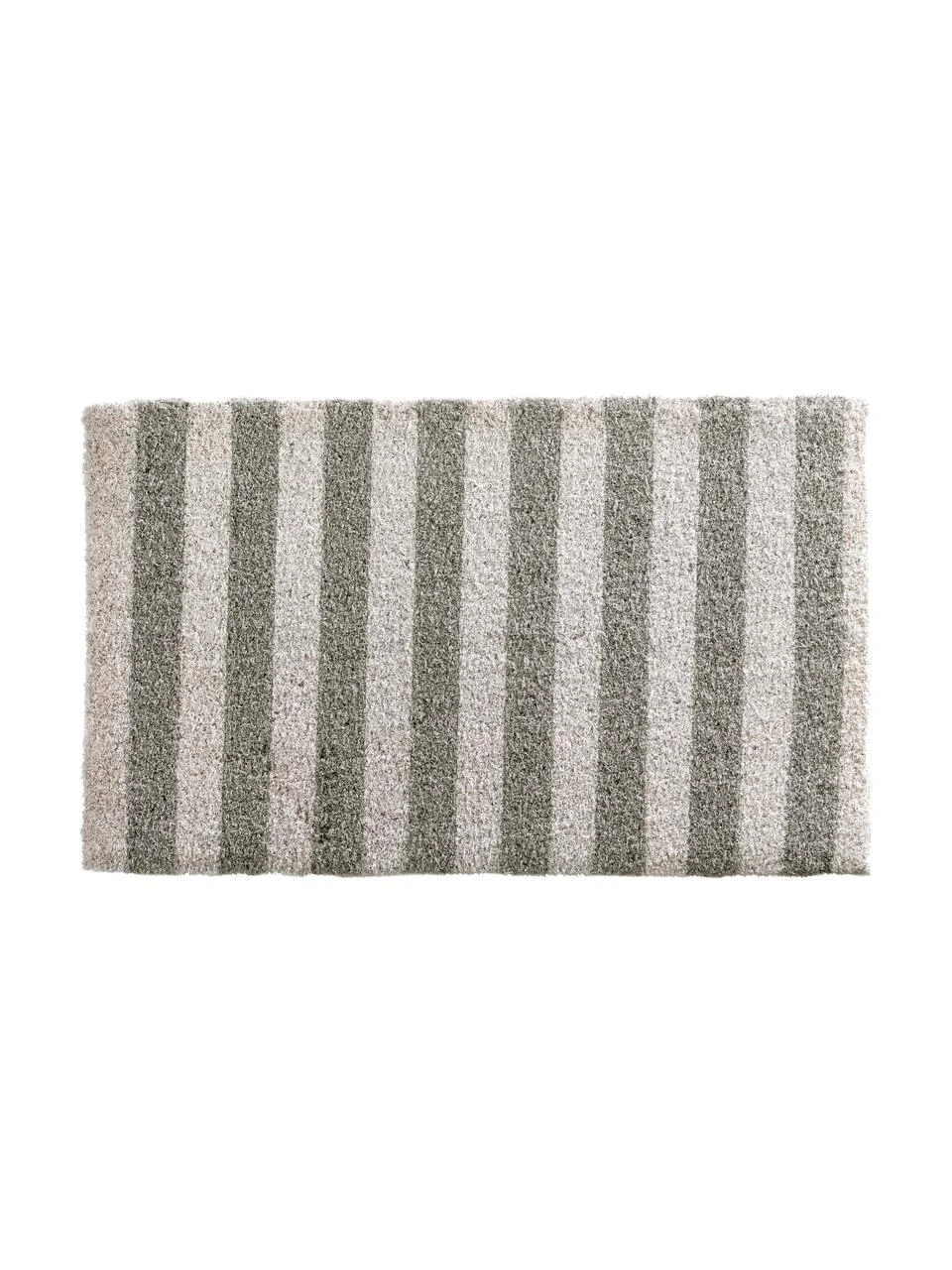 Fußmatte Grey Stripes, B 45 x L 75 cm