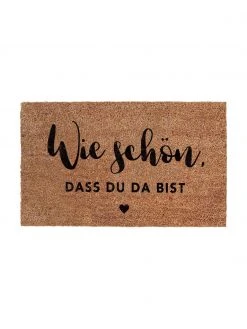 Eulenschnitt Fußmatte Wie Schön, B 45 x L 75 cm