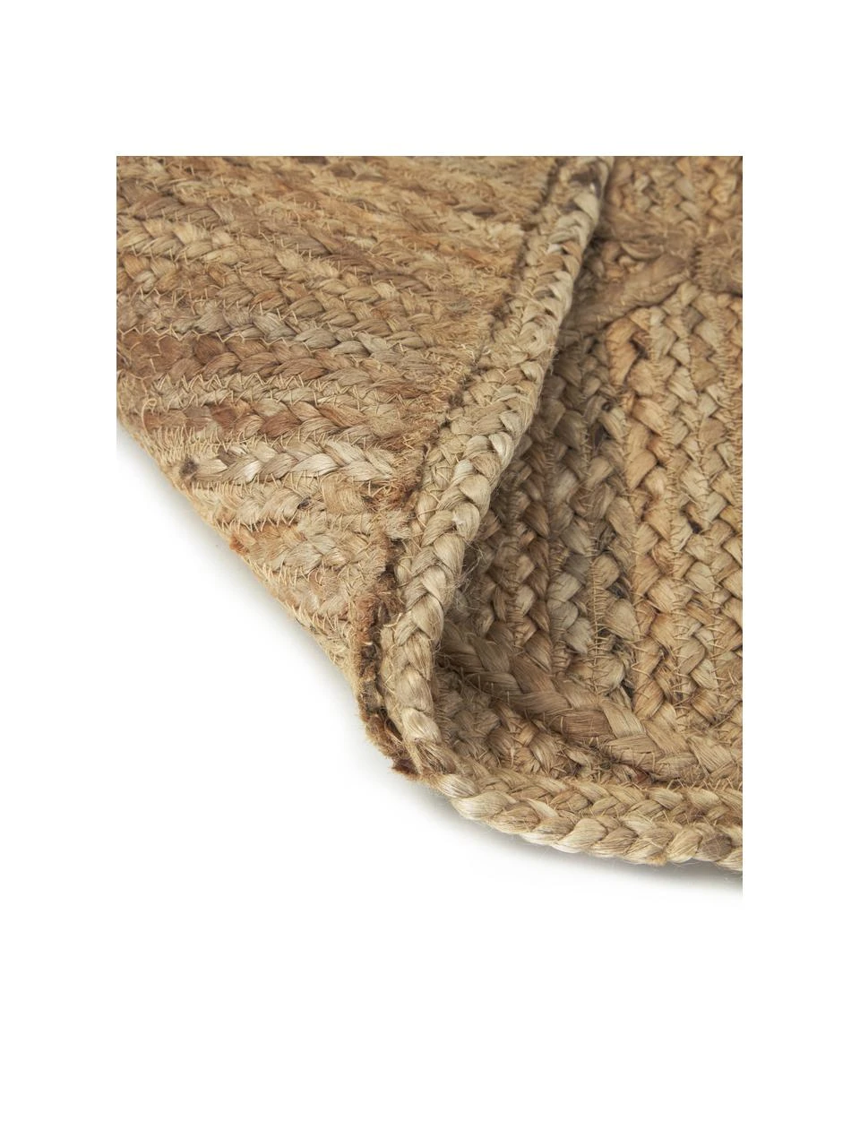 Westwing Collection Handgefertigte Jute-Fußmatte Jason, B 50 x L 80 cm – Bild 5
