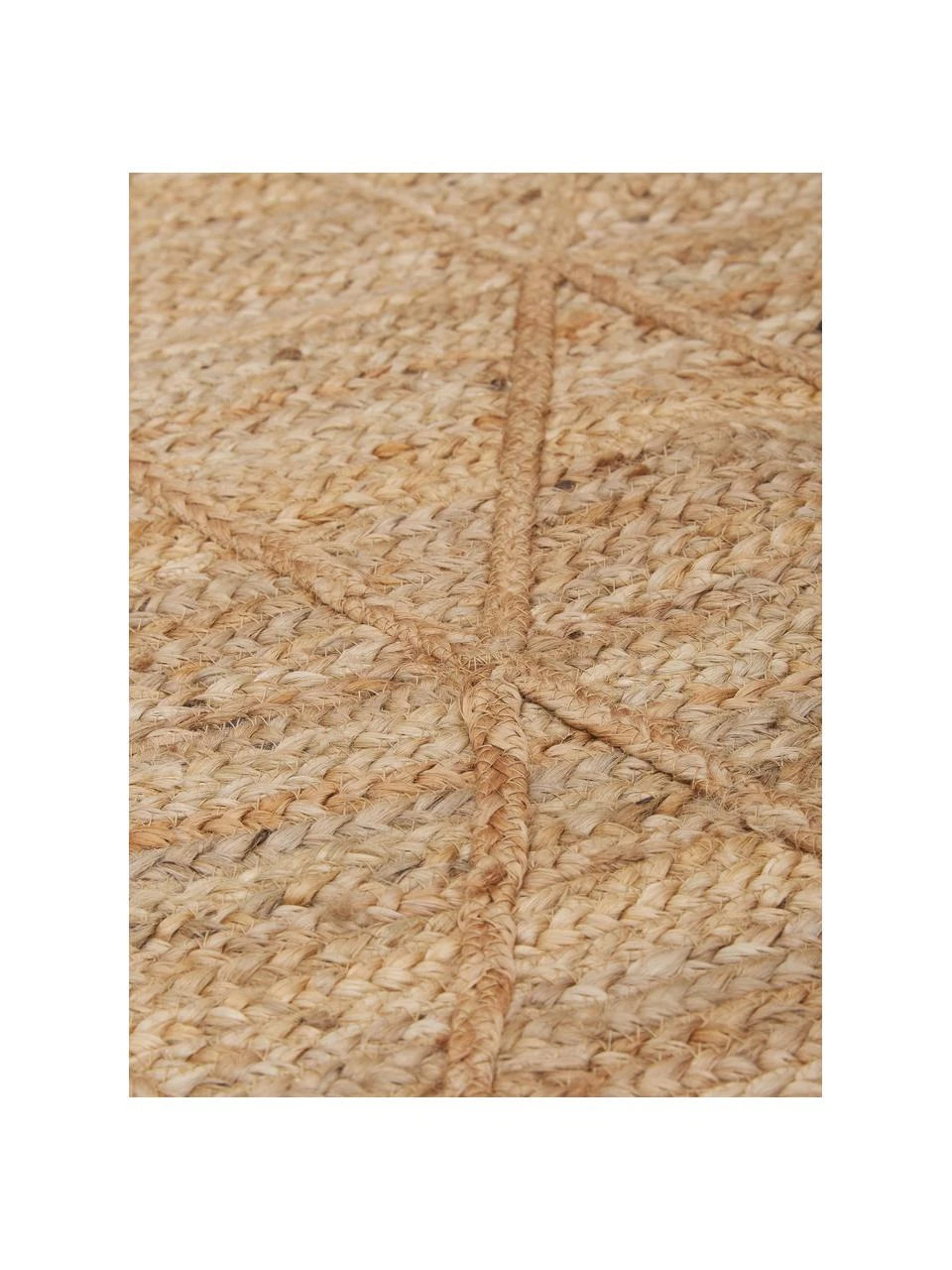 Westwing Collection Handgefertigter Jute-Teppich Jason, B 120 x L 180 cm (Größe S) – Bild 3