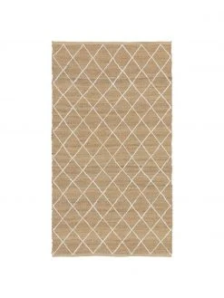 Westwing Collection Handgefertigter Jute-Teppich Kunu, B 80 x L 150 cm (Größe XS)