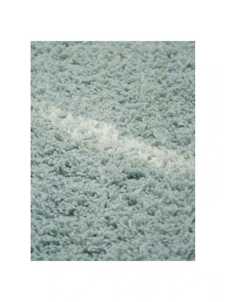 Westwing Collection Handgetufteter Baumwollteppich Asisa mit Zickzack-Muster und Fransen, B 80 x L 150 cm (Größe XS) – Bild 3