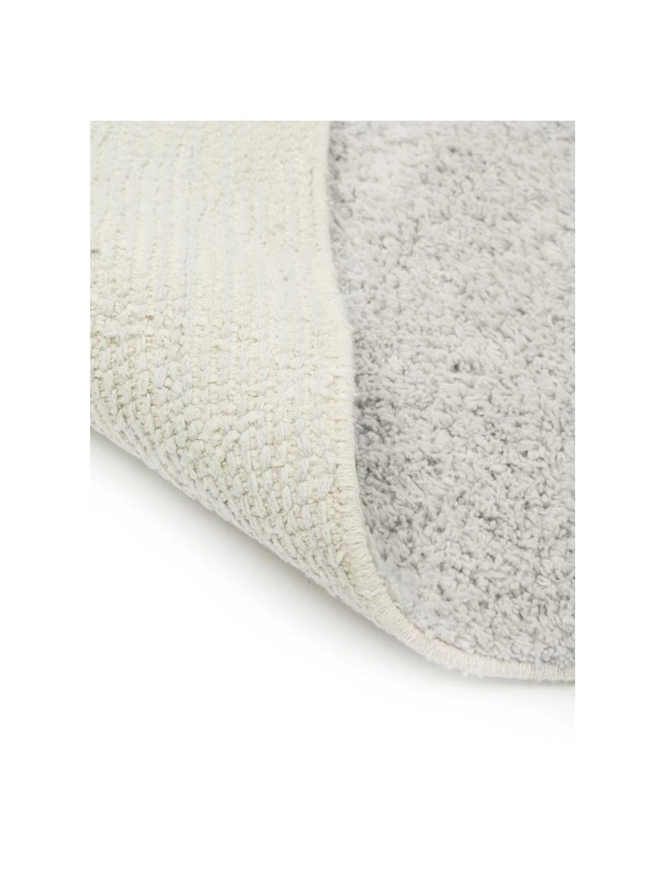 Westwing Collection Handgetufteter Baumwollteppich Asisa mit Zickzack-Muster und Fransen, B 80 x L 150 cm (Größe XS) – Bild 5