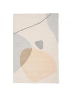 Westwing Collection Handgetufteter Wollteppich Luke mit abstraktem Muster, B 120 x L 180 cm (Größe S)