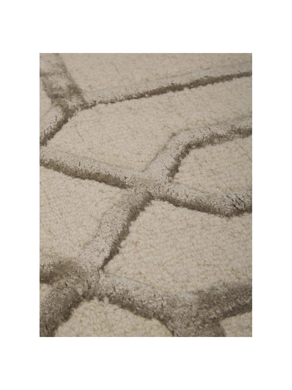 Handgetufteter Wollteppich Vegas mit Hoch-Tief-Effekt, B 200 x L 300 cm (Größe L)Nur noch 1 Artikel verfügbar – Bild 2