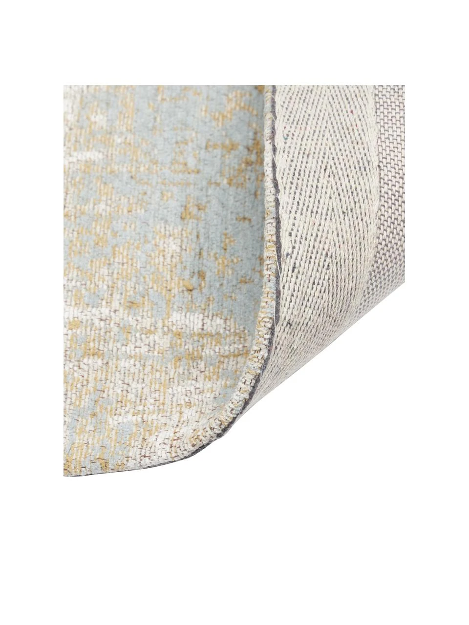 Westwing Collection Handgewebter Baumwollläufer Luise im Vintage Style, B 80 x L 250 cm – Bild 5