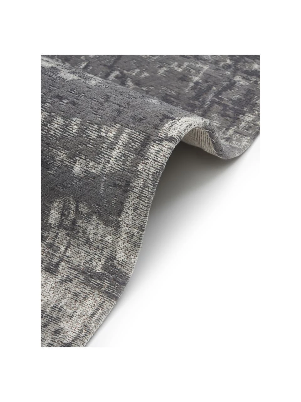 Westwing Collection Handgewebter Baumwollteppich Luise im Vintage Style, B 80 x L 150 cm (Größe XS) – Bild 6