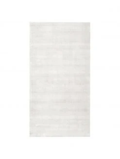 Westwing Collection Handgewebter Viskoseteppich Jane in Elfenbeinfarben, B 80 x L 150 cm (Größe XS)