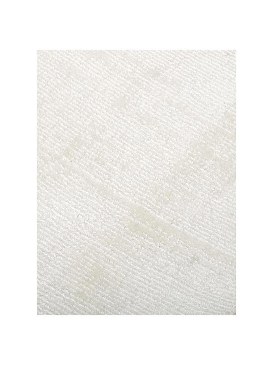 Westwing Collection Handgewebter Viskoseteppich Jane in Elfenbeinfarben, B 80 x L 150 cm (Größe XS) – Bild 4