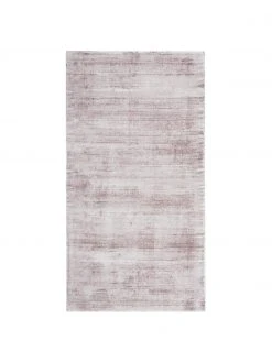 Westwing Collection Handgewebter Viskoseteppich Jane in Flieder, B 80 x L 150 cm (Größe XS)