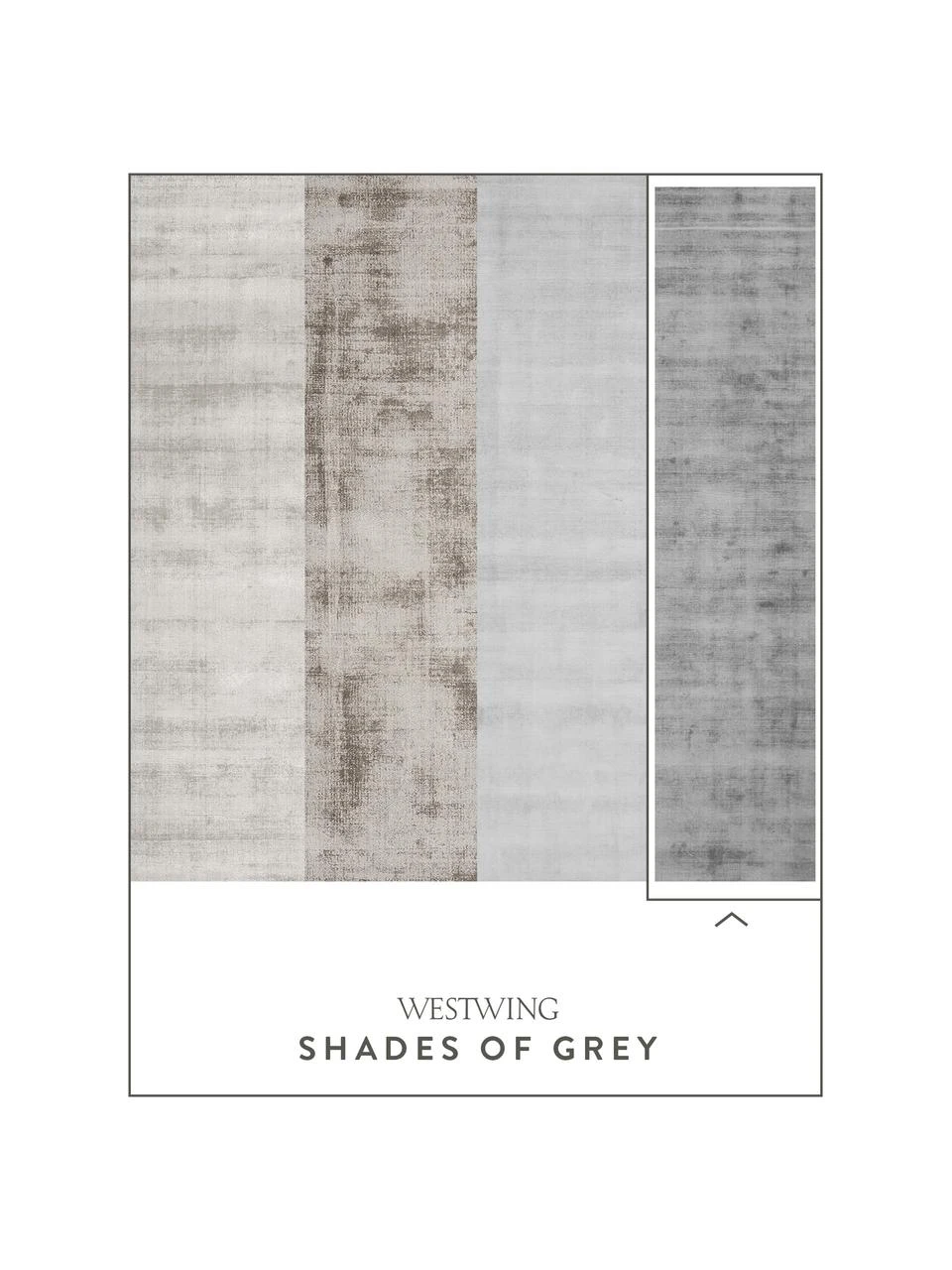 Westwing Collection Handgewebter Viskoseteppich Jane in Grau, B 80 x L 150 cm (Größe XS) – Bild 6