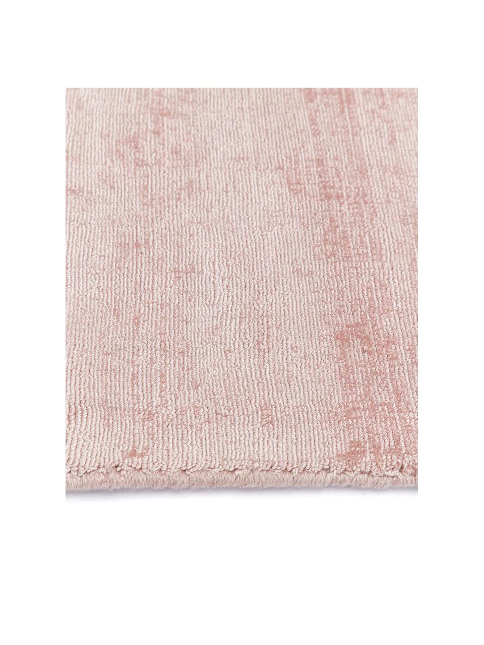 Westwing Collection Handgewebter Viskoseteppich Jane in Rosa, B 80 x L 150 cm (Größe XS) – Bild 4