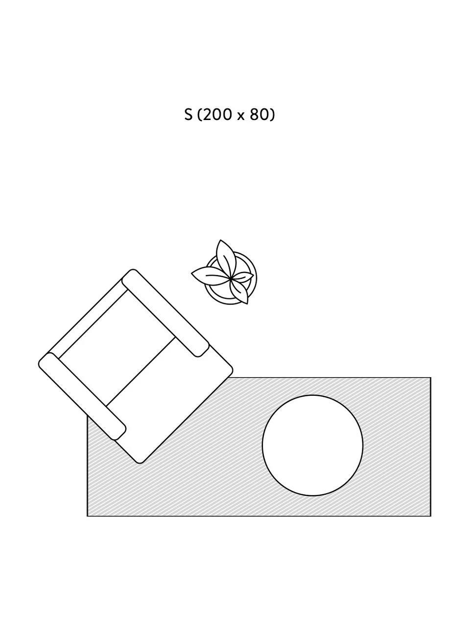 Benuta In- & Outdoor-Läufer Capri mit floralem Muster, B 80 x L 200 cm Nur noch 1 Artikel verfügbar – Bild 6