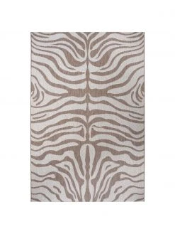 In- & Outdoor-Teppich Avin mit Zebramuster, B 120 x L 170 cm (Größe S)