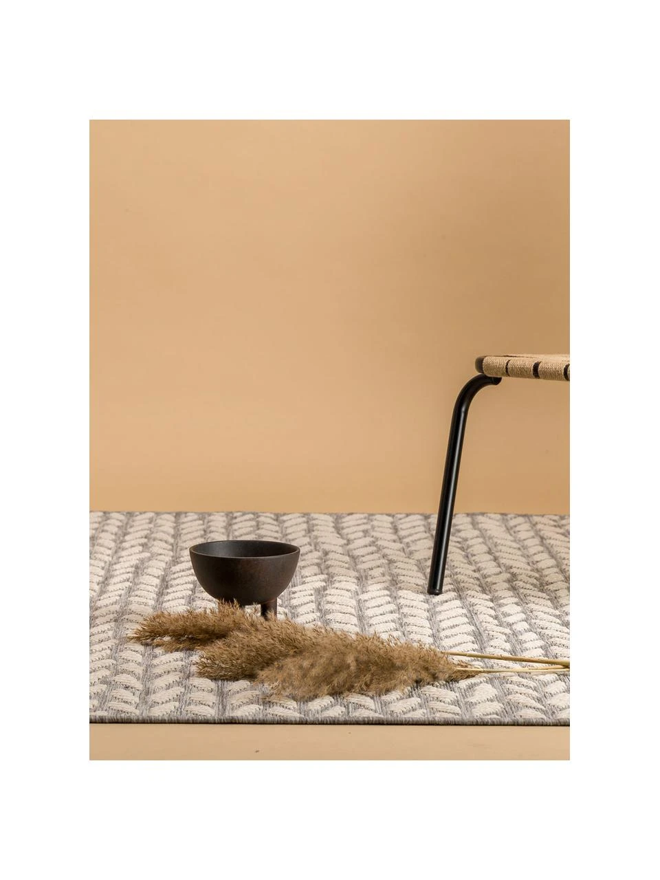 In- & Outdoor-Teppich Braided mit Blattmuster, B 160 x L 230 cm (Größe M) – Bild 4