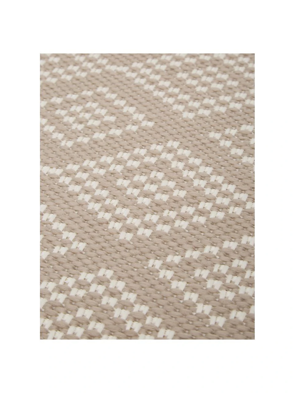 Westwing Collection In- & Outdoor-Teppich Capri in Beige/Creme, Ø 140 cm (Größe M) – Bild 3