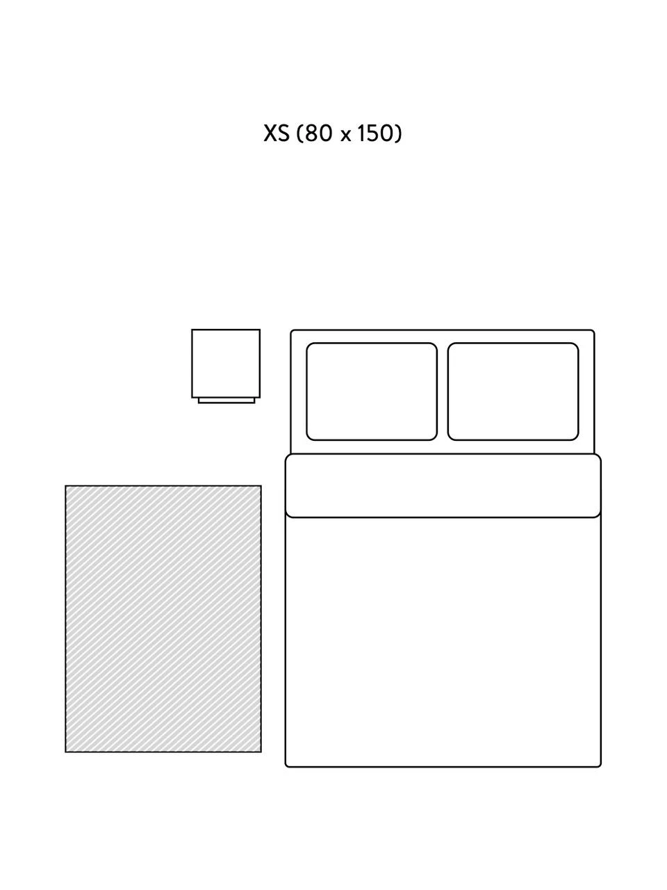 In- & Outdoor-Teppich Palma mit Zickzack-Muster, beidseitig verwendbar, B 80 x L 150 cm (Größe XS) – Bild 5