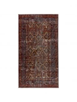 In- & Outdoor-Teppich Tilas Izmir in Dunkelrot, Orient Style, B 80 x L 150 cm (Größe XS)