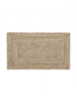 Westwing Collection Jute-Fußmatte Sharmila, B 45 x L 75 cm