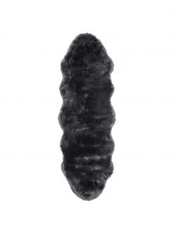 Westwing Collection Kunstfell-Teppich Mathilde, glatt, B 60 x L 180 cm