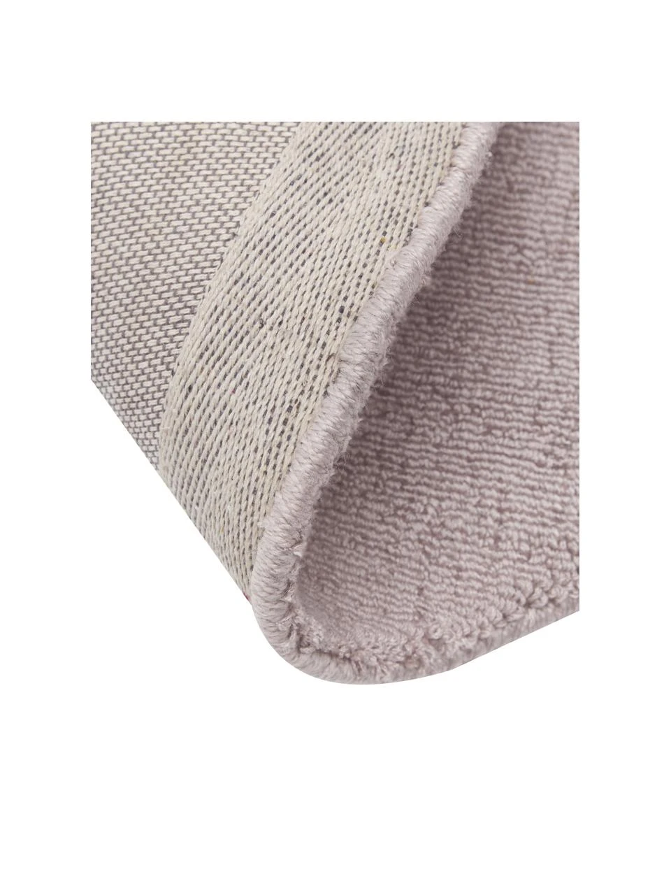 Westwing Collection Runder Viskoseteppich Jane in Flieder, handgewebt, Ø 115 cm (Größe S) – Bild 4