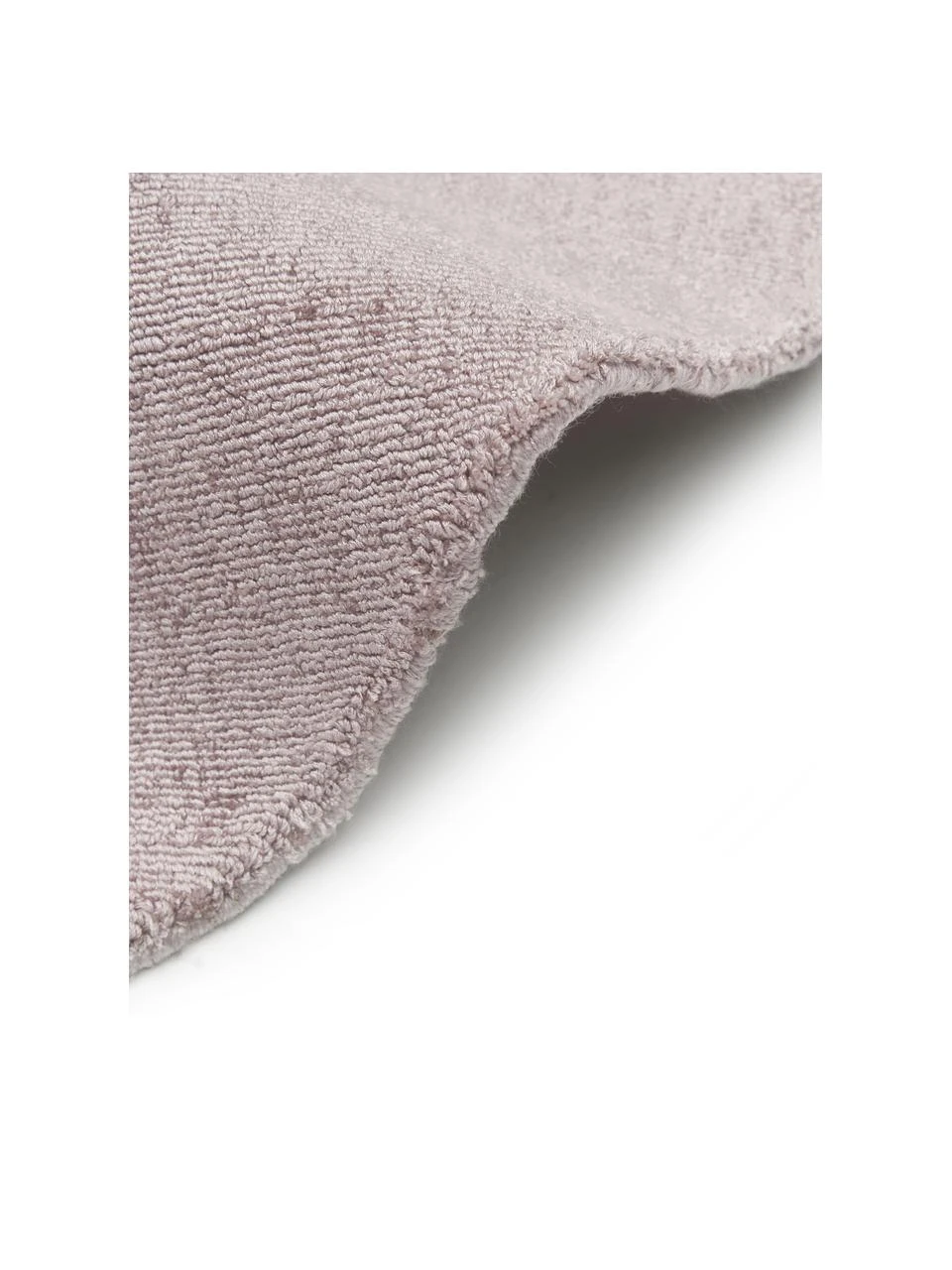 Westwing Collection Runder Viskoseteppich Jane in Flieder, handgewebt, Ø 115 cm (Größe S) – Bild 5