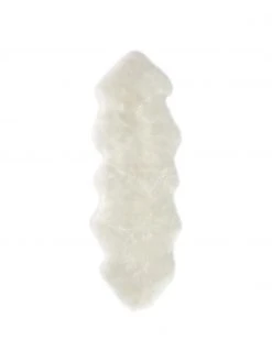 Schaffell-Teppich Oslo, glatt, B 60 x L 180 cm