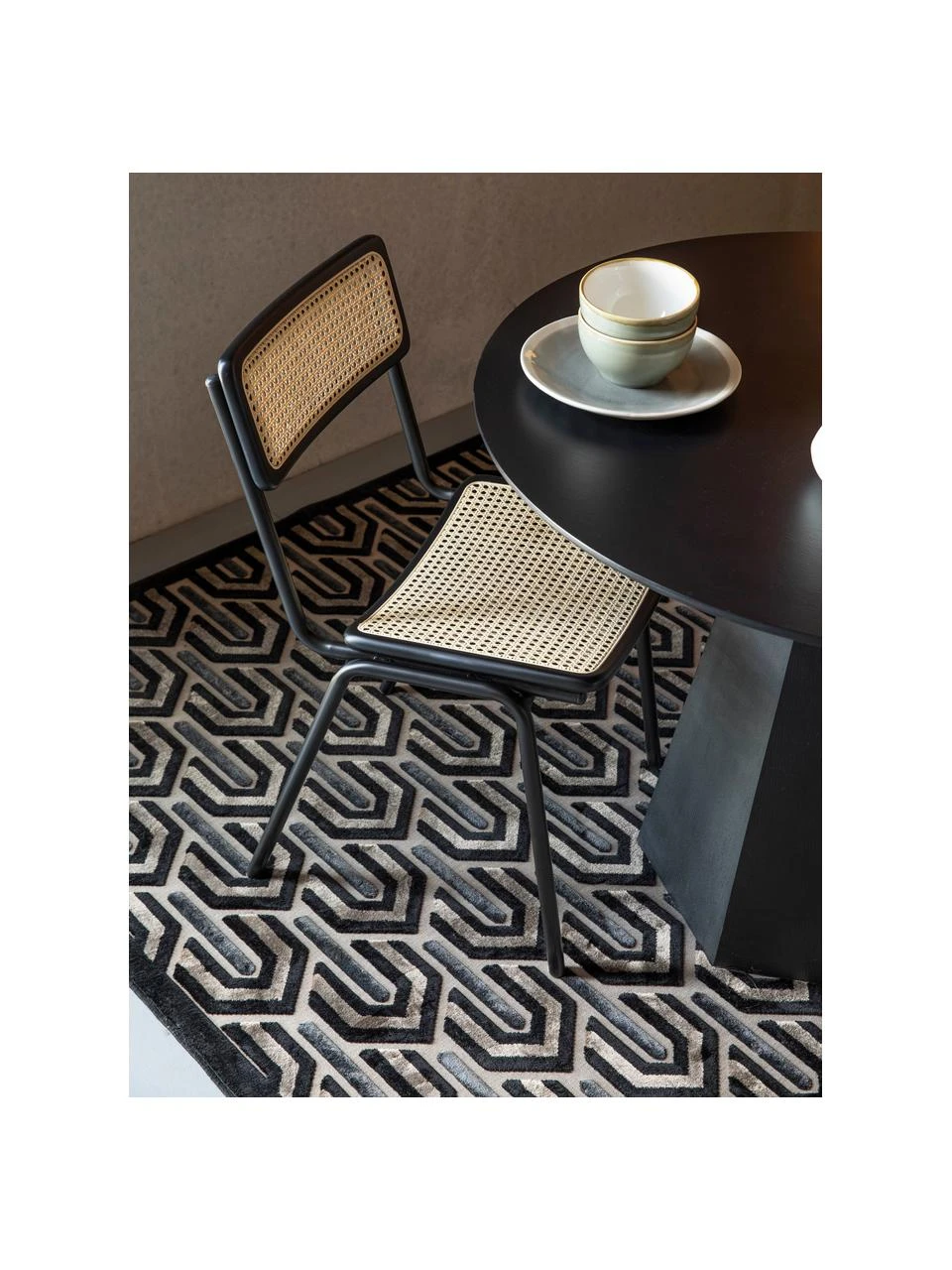 Zuiver Teppich Beverly im Retro Style mit Hoch-Tief-Struktur, B 170 x L 240 cm (Größe M) – Bild 2