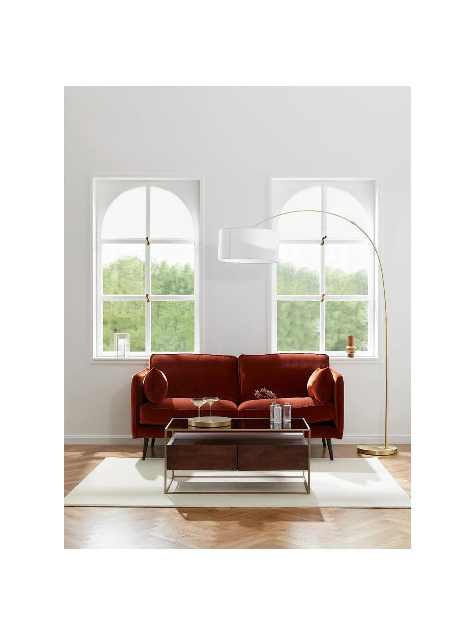 Westwing Collection Wollteppich Ida in Beige, B 160 x L 230 cm (Größe M) – Bild 6